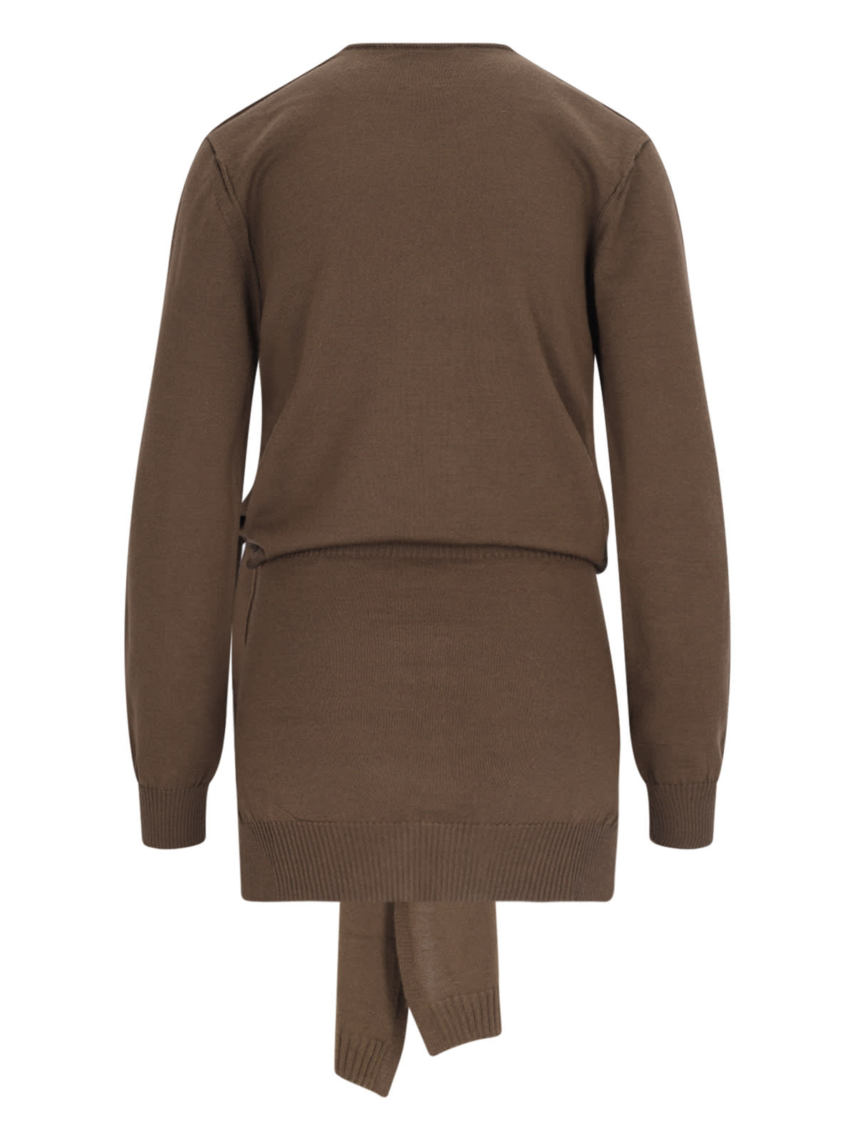 Shop Lemaire Trompe-l Il Panel Sweater In Brown