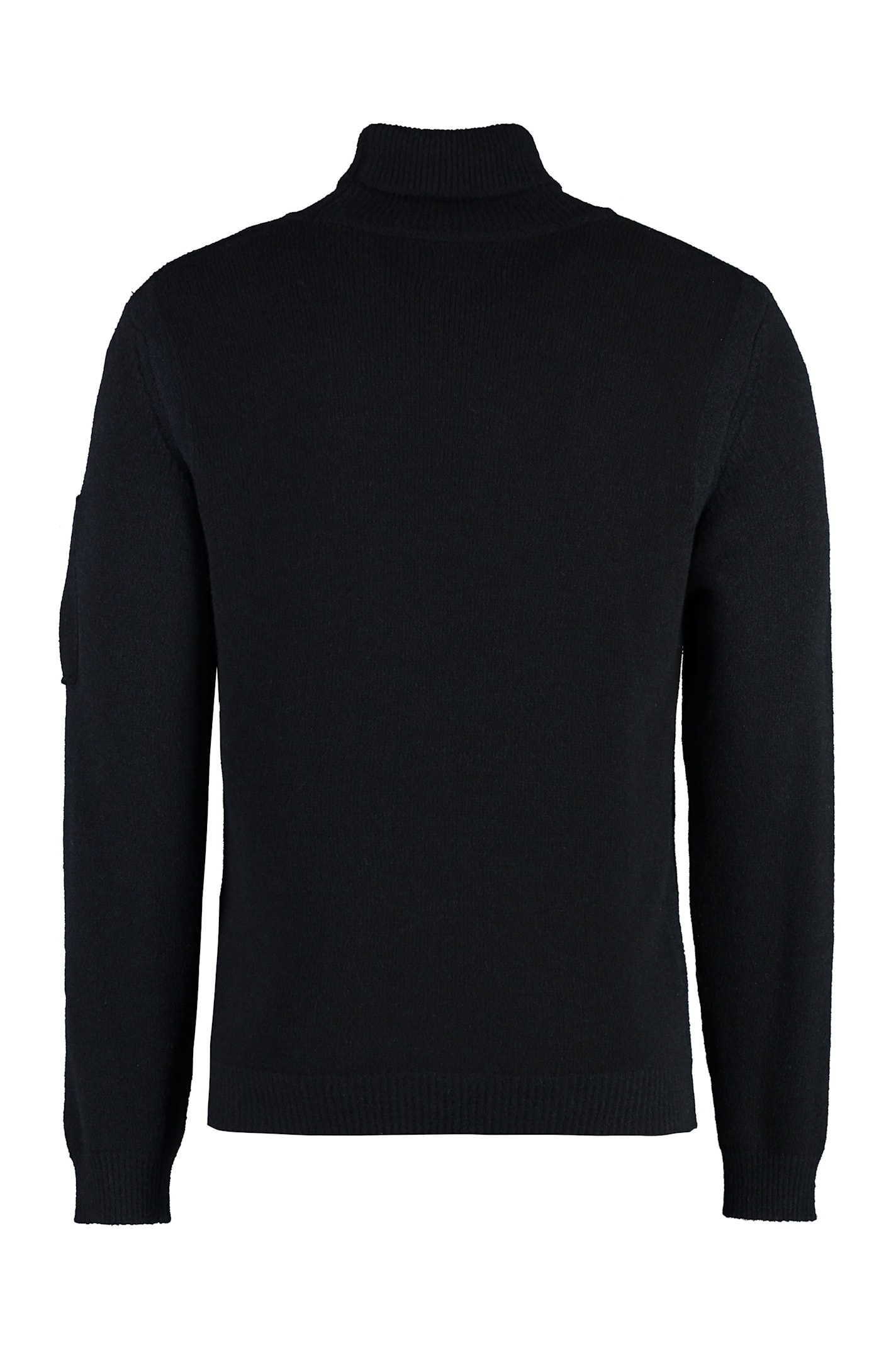 C.P. COMPANY WOOL BLEND TURTLENECK SWEATER