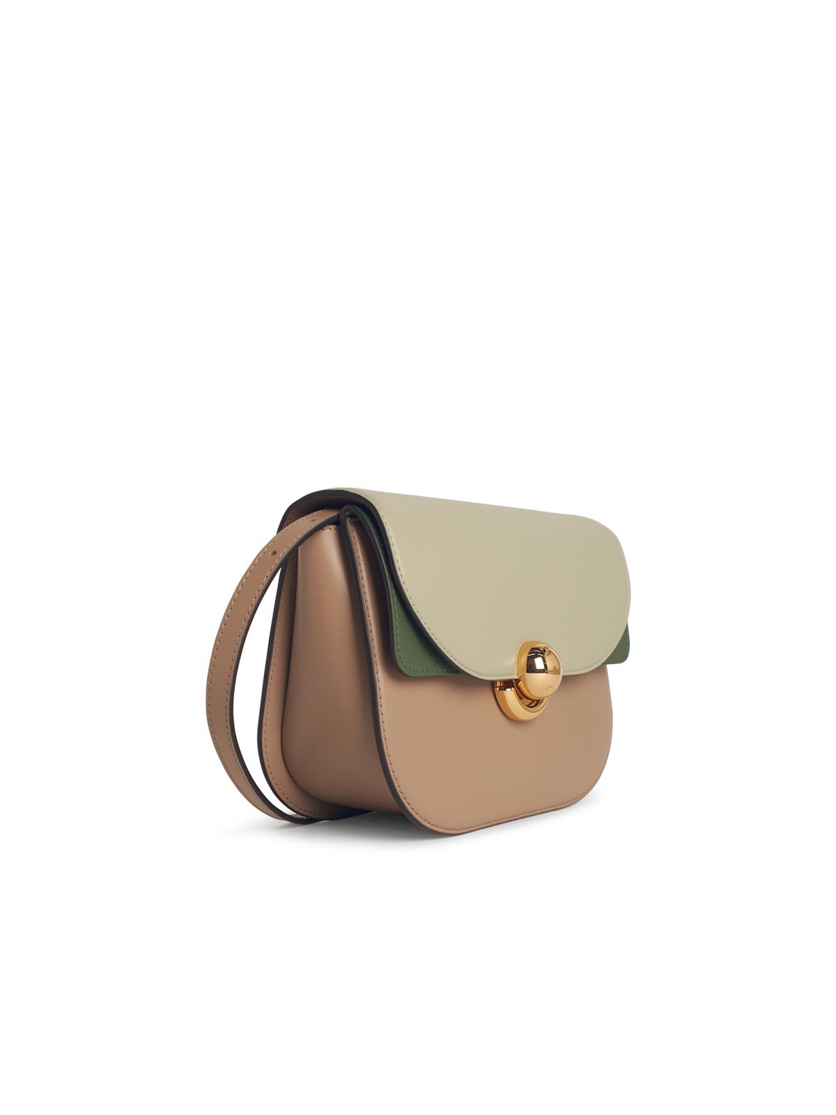 Furla Structured Color-block Bag With Adjustable Shoulder Strap