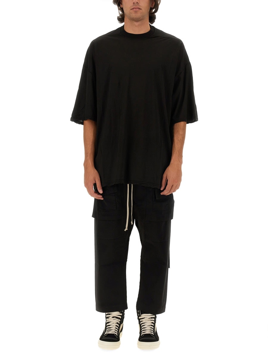 Shop Drkshdw Cretch Cargo Pants In Black