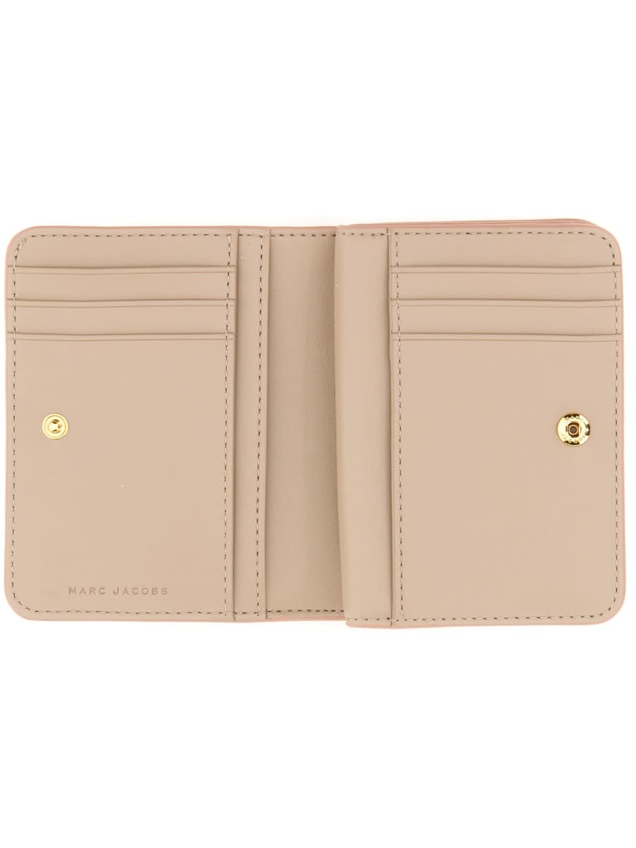 Shop Marc Jacobs Wallet With Logo In Pink