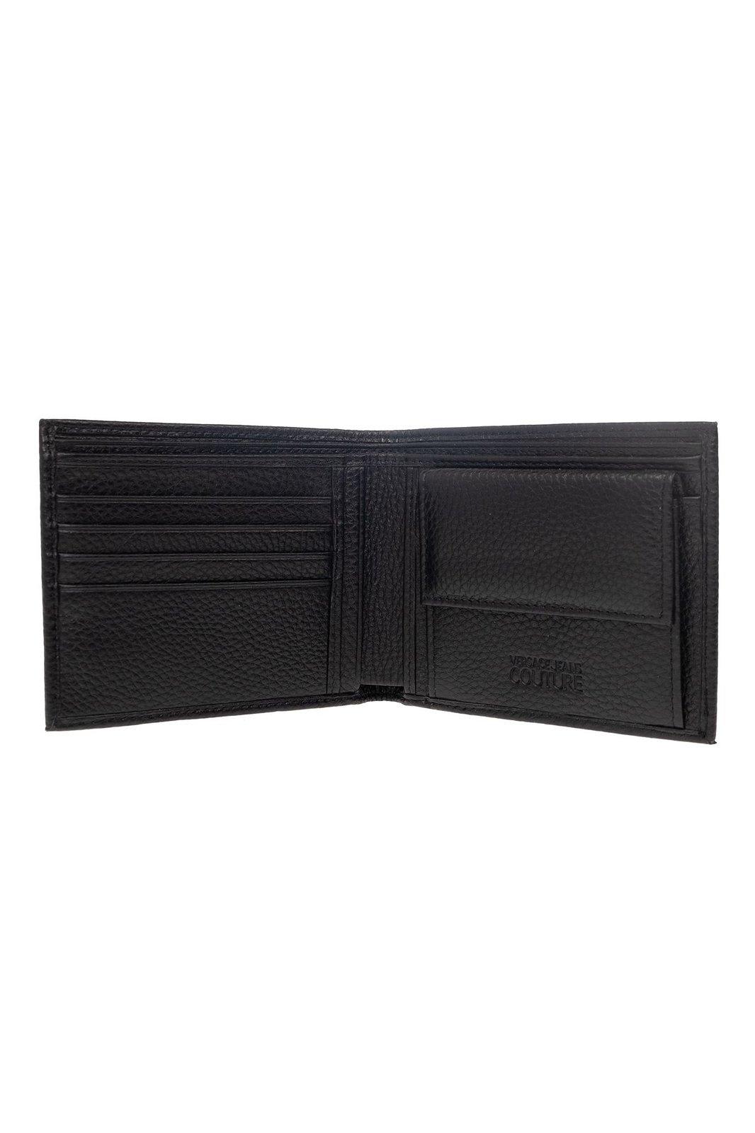 Versace Jeans Couture Wallet In Black/gold