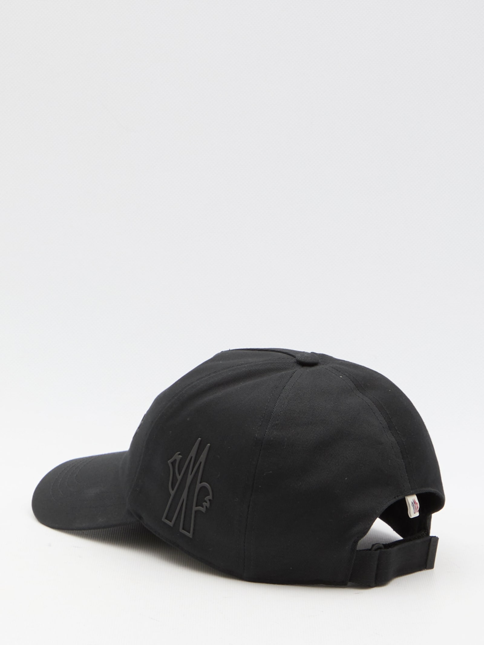 Shop Moncler Baseball Cap With Logo