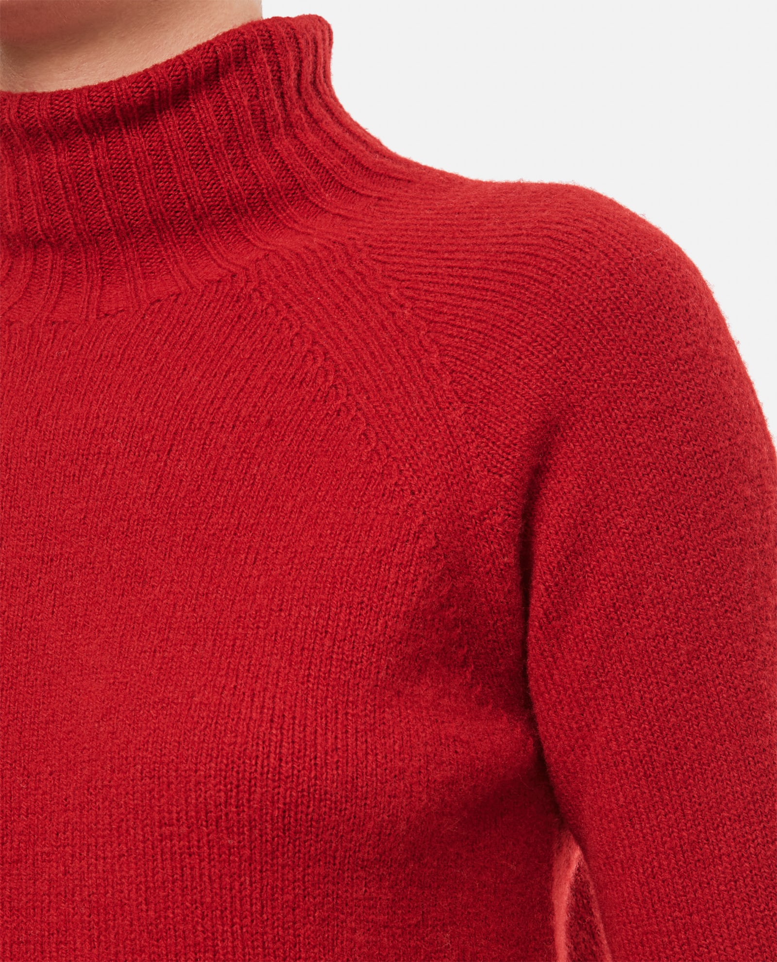 Shop Drumohr Turtleneck Sweater In Red