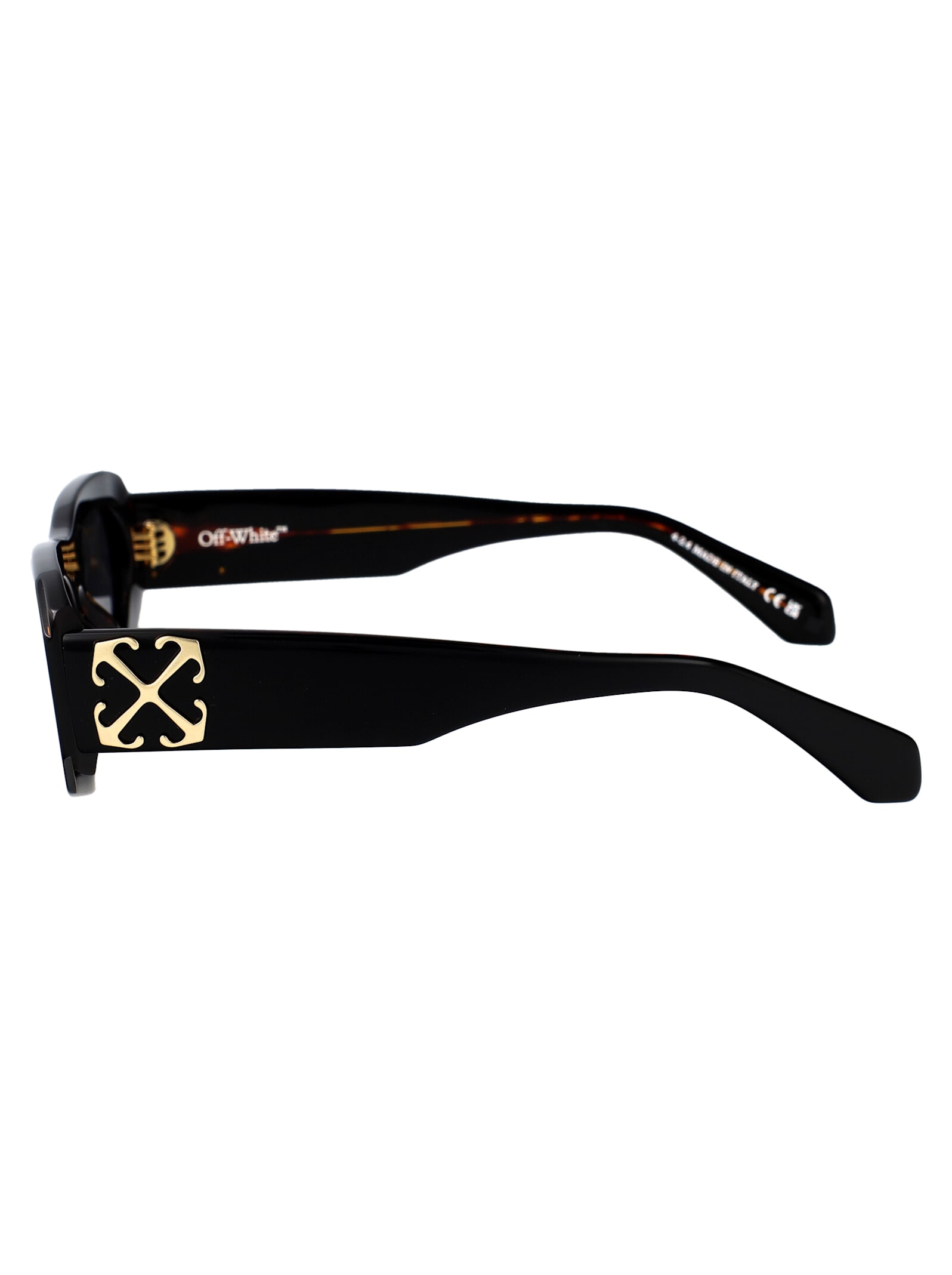 Off-white Orlando Sunglasses In Black Dark Grey