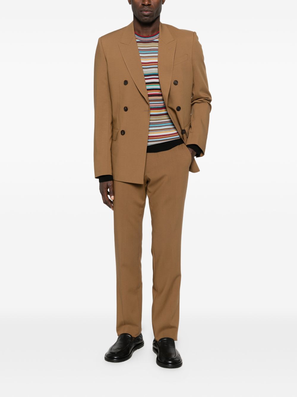 Paul Smith Signature Stripe Wool Sweater In Multi