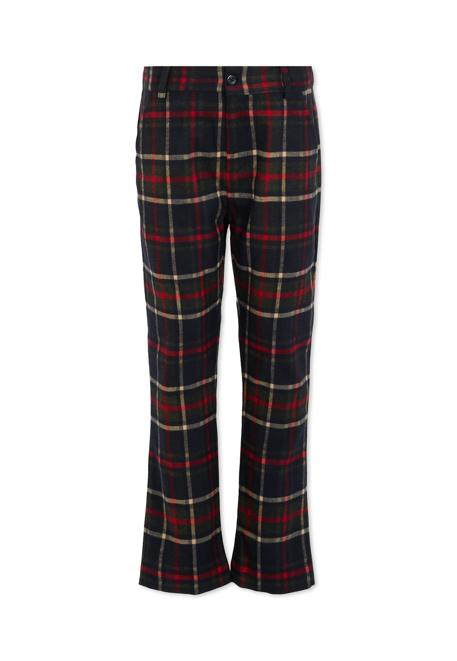 Patachou Checked Pants In Multi