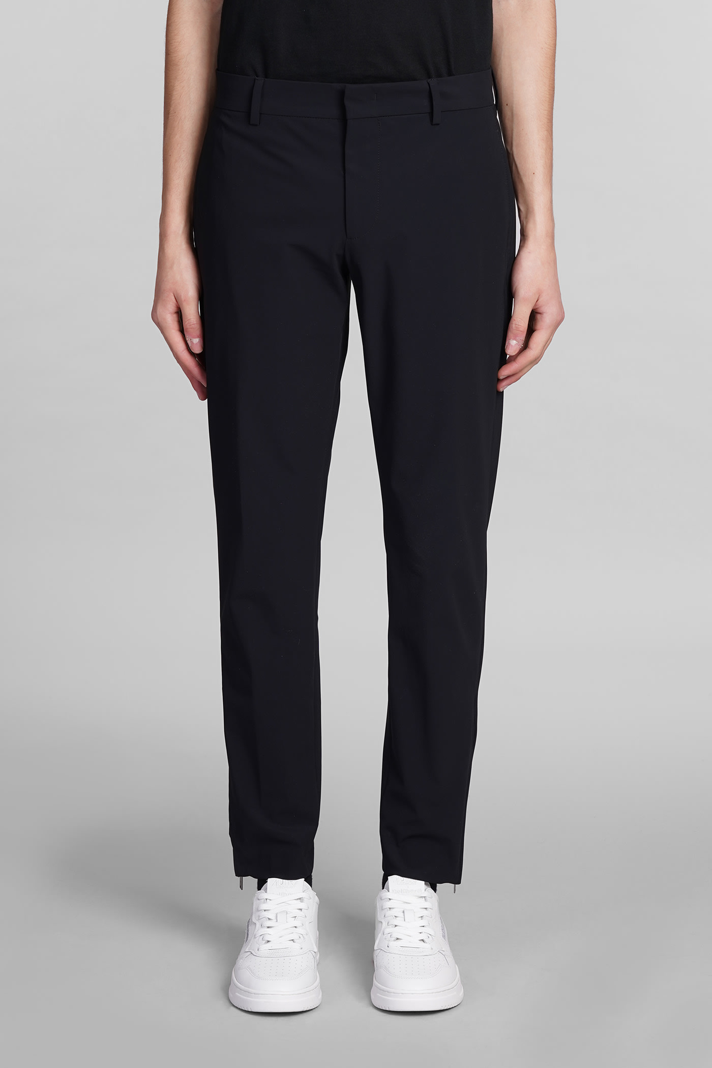 Shop Pt01 Pants In Black Polyester