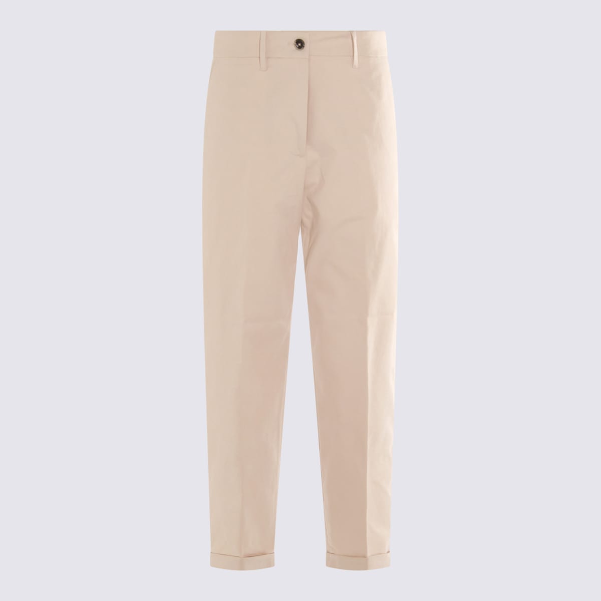 Nine In The Morning Straight-leg Trousers In Neutral