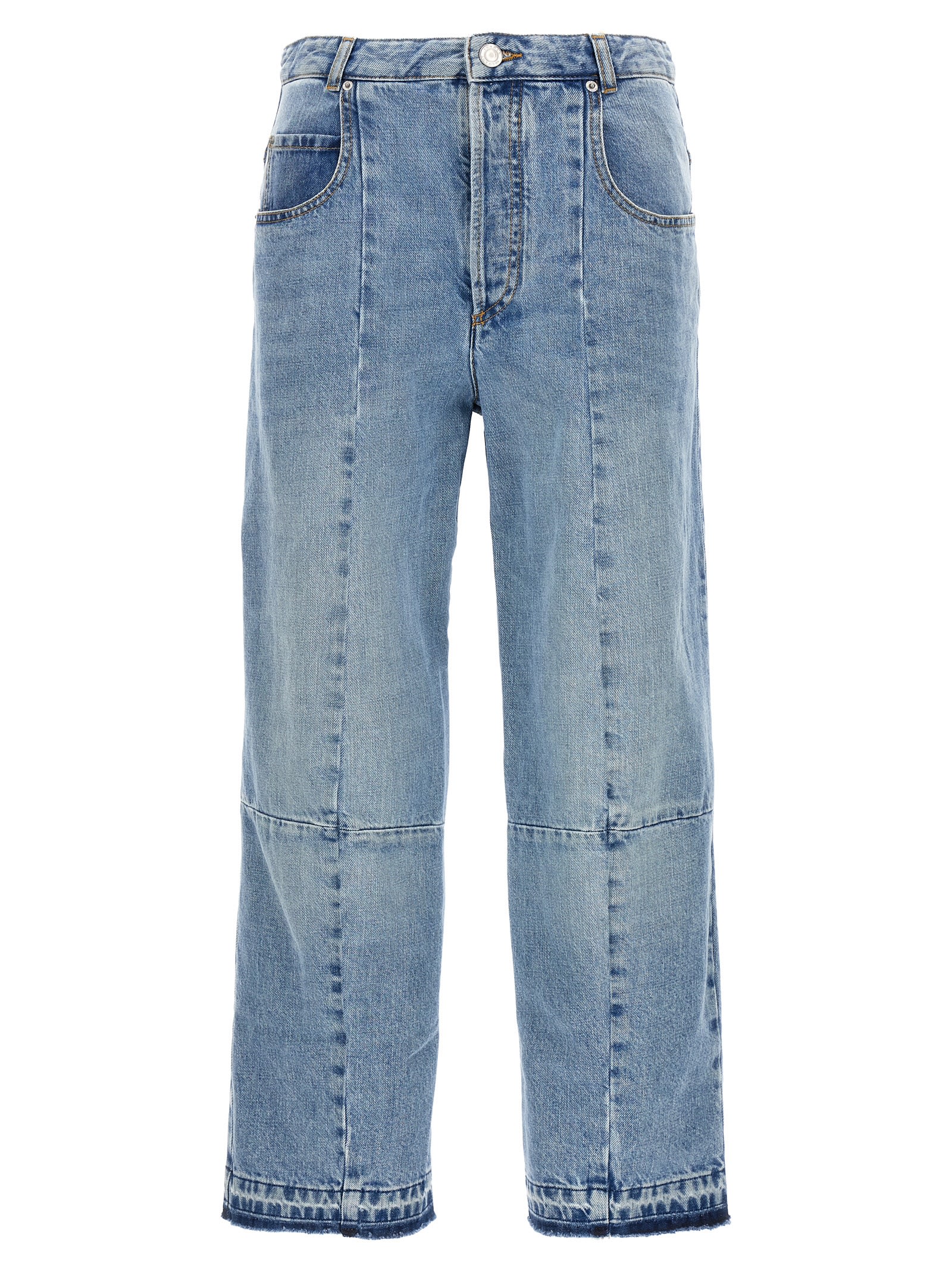 Isabel Marant Blue Norela Jeans In Light Blue