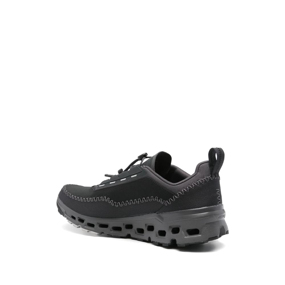 On Cloudaway 2 Rubber-trimmed Coated Recycled-shell And Mesh Sneakers In Black