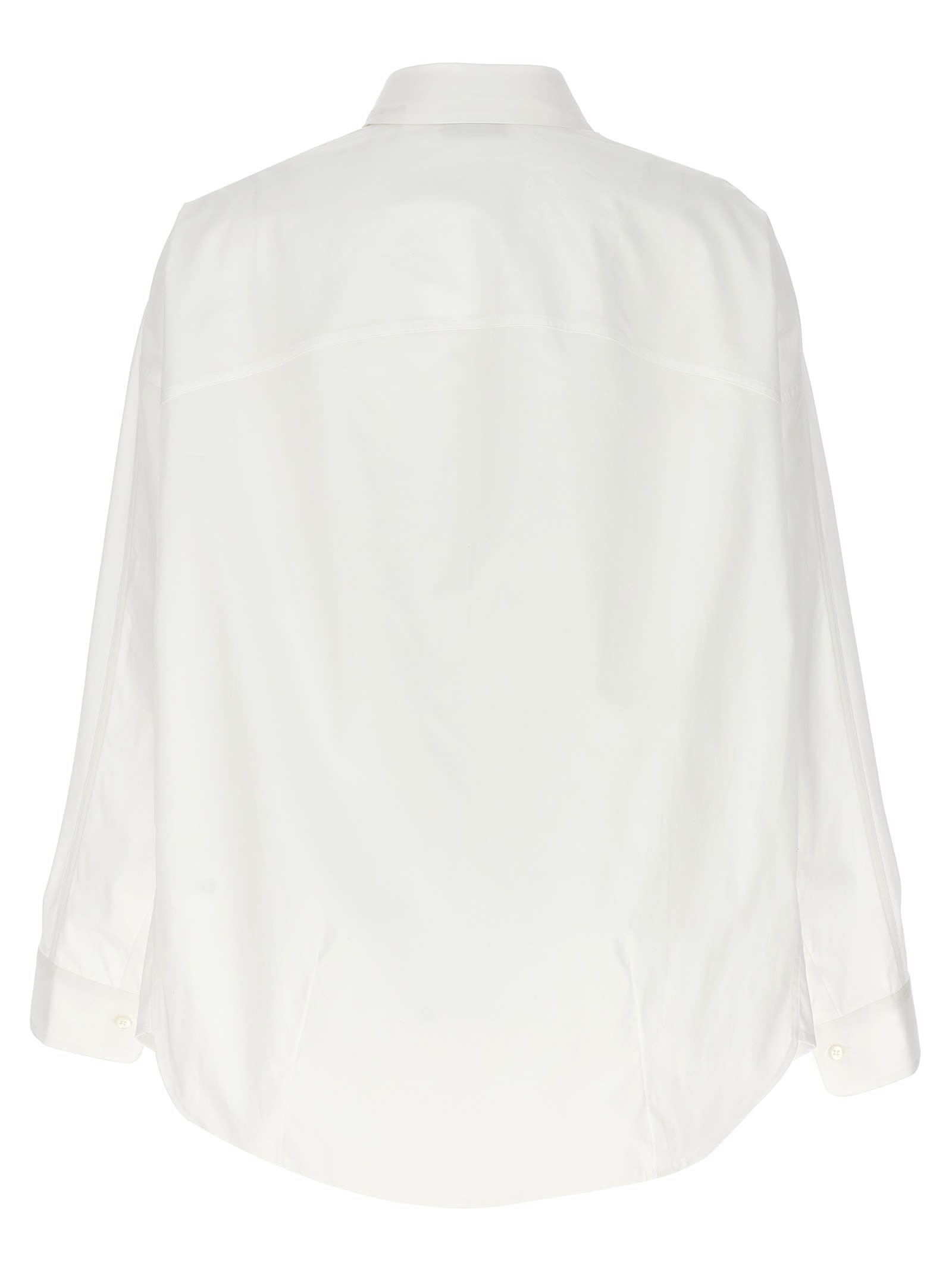 Shop Dries Van Noten Casio Shirt In White