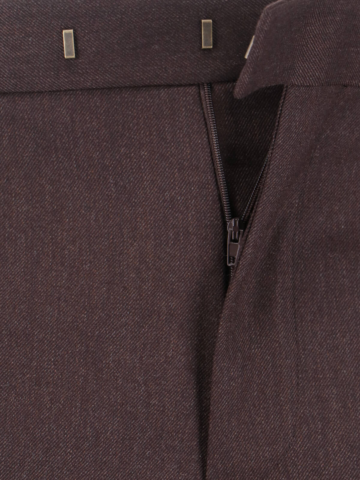 Burberry Straight Trousers With Cuffed Hem And Pockets In Blue