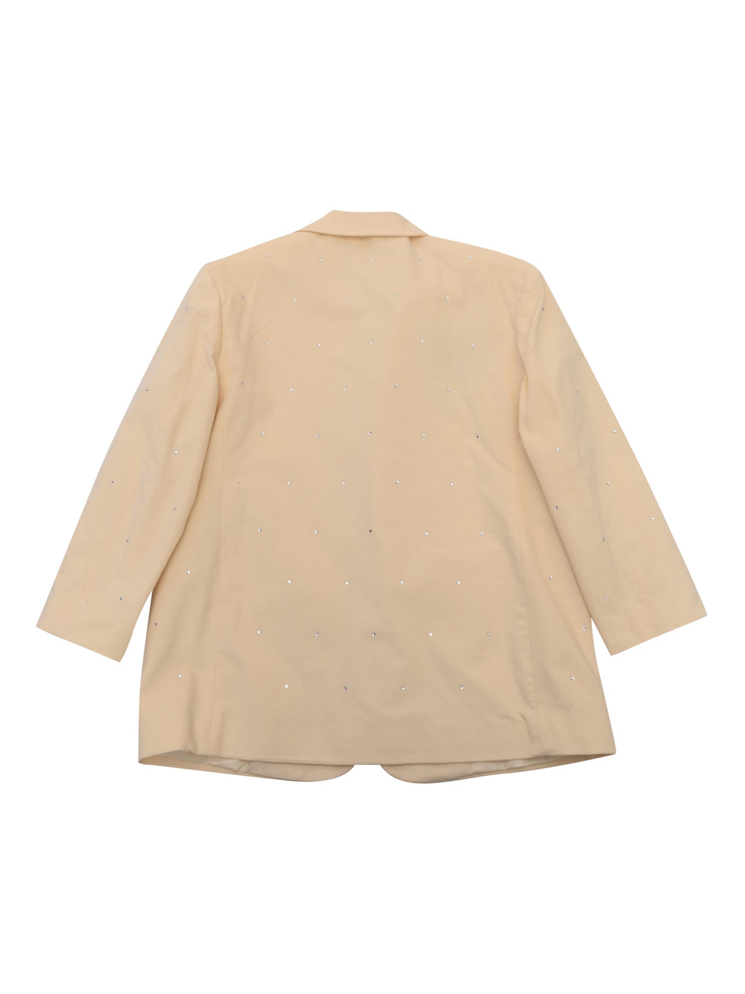 Shop Douuod Suit Jacket In Beige