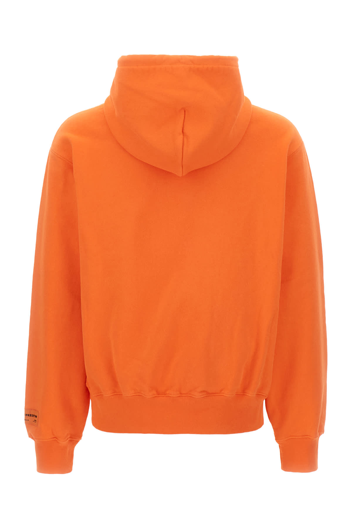 Shop Heron Preston Orange Cotton Sweatshirt In 2201