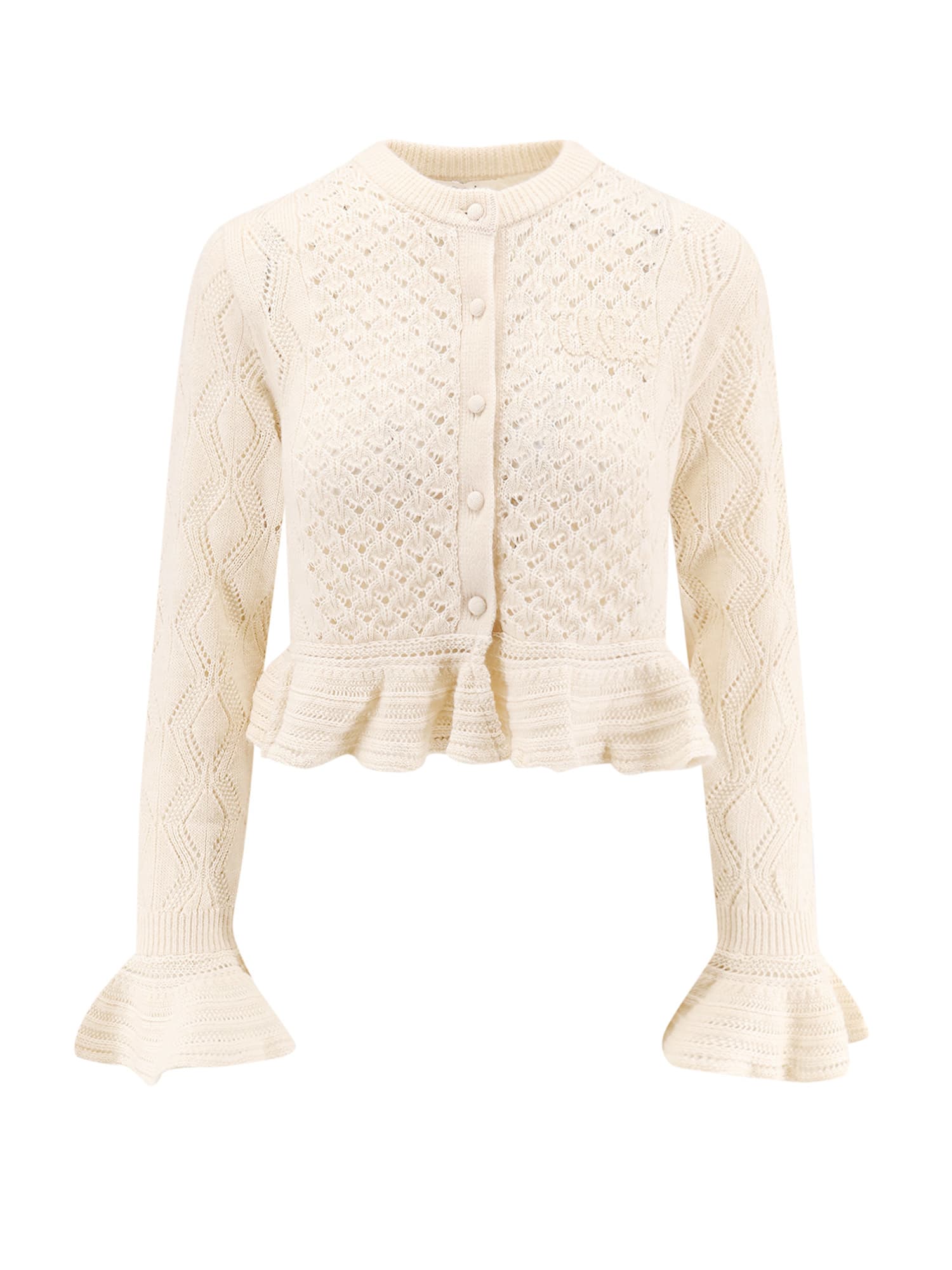 Chloé Cardigan With Rouches