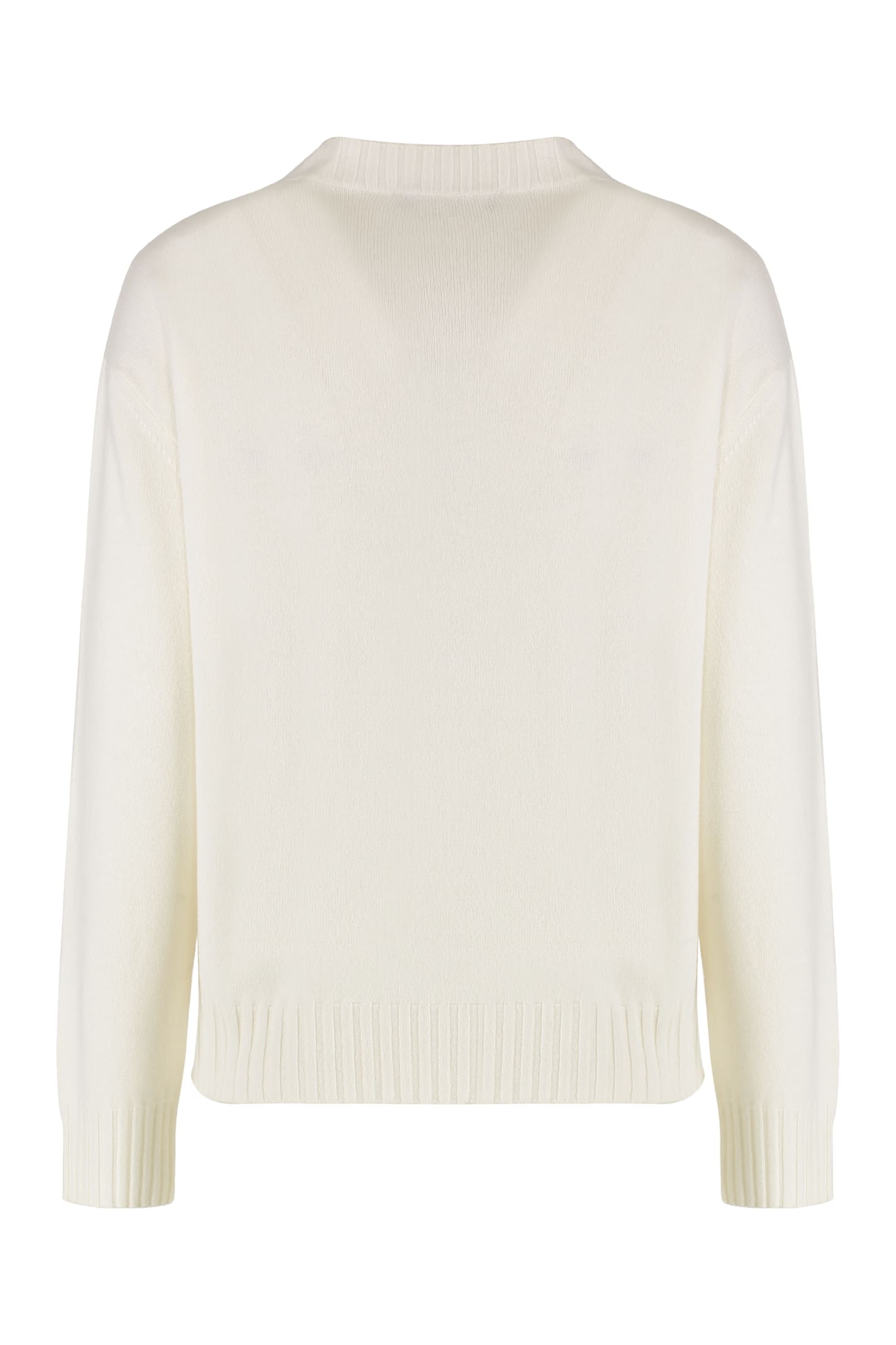 Fabiana Filippi Sweater In Wool And Cashmere In Neutral