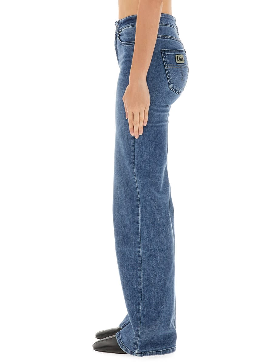 Lois "palazzo" Pants In Blue