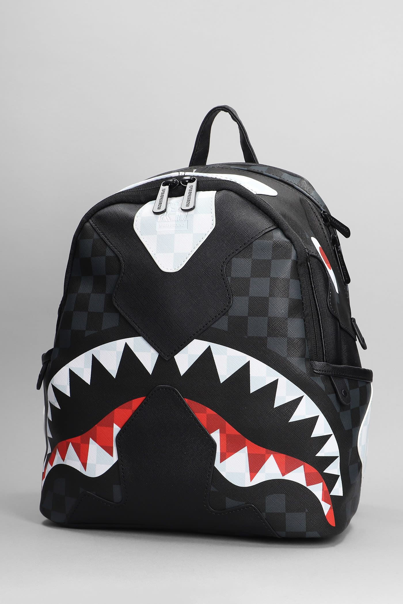 Shop Sprayground Backpack In Black Pvc
