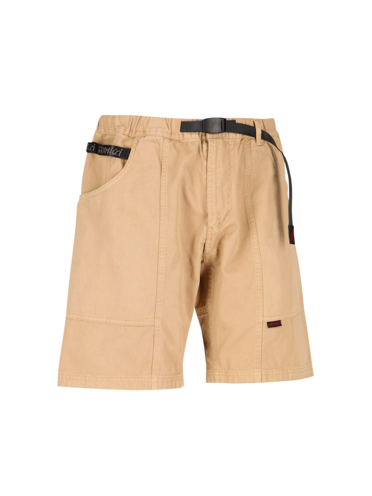 Shop Gramicci Gadget Shorts In Chino