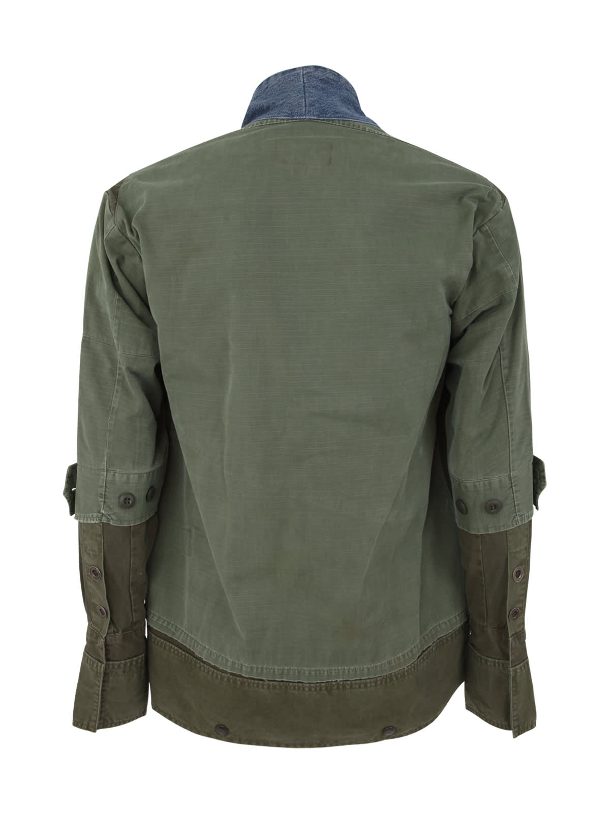 Shop Greg Lauren Jungle Gl1 Jacket In Army