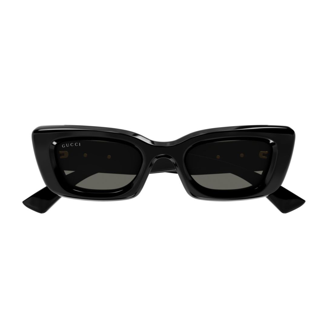 Gucci Grey Cat Eye Ladies Sunglasses Gg1827s 001 49 In Black