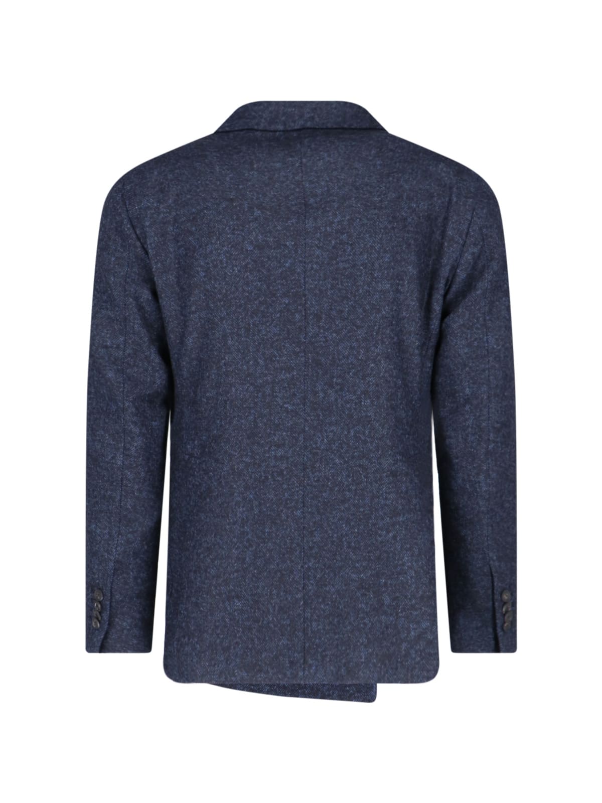 Shop Tagliatore Double-breasted Blazer In Blue