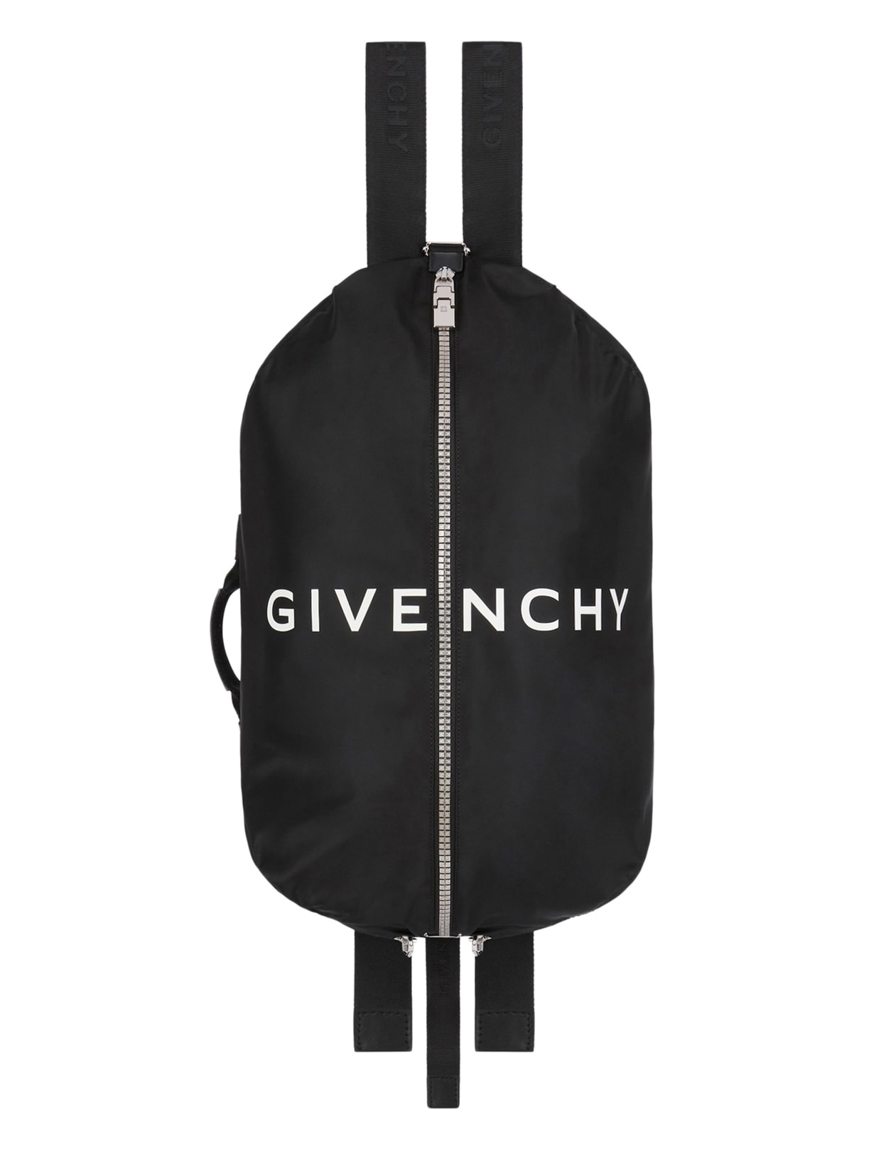 Givenchy Black Nylon G-zip Backpack With Logo