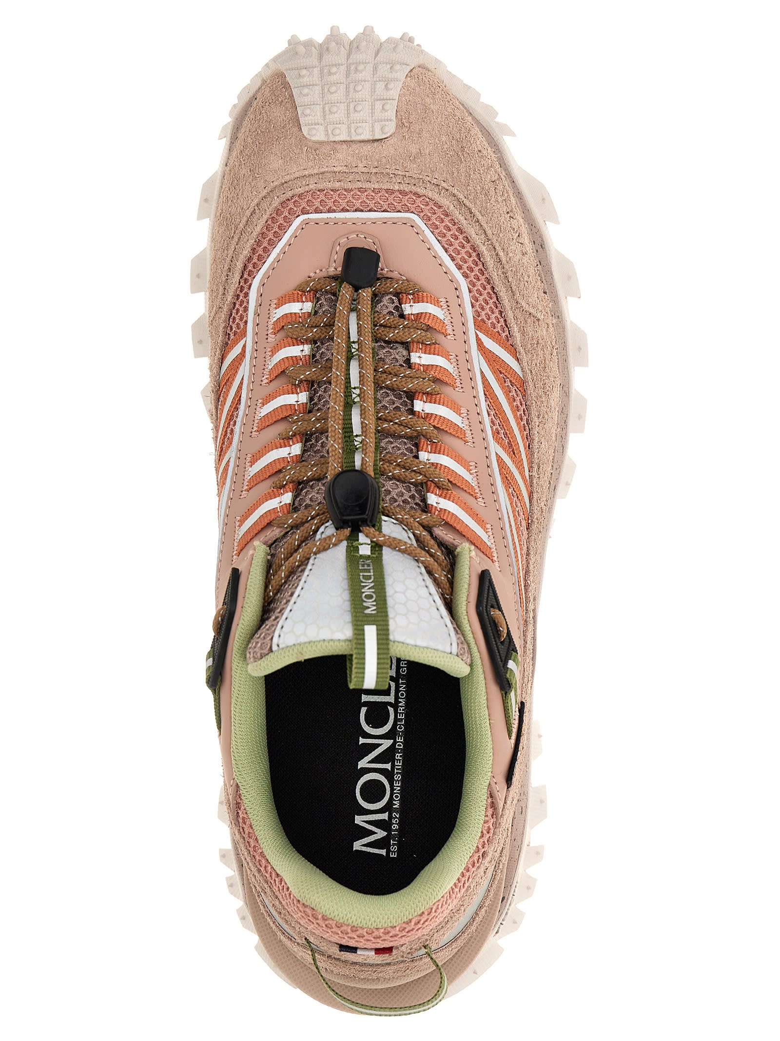 Shop Moncler Trailgrip Sneakers In Multicolor