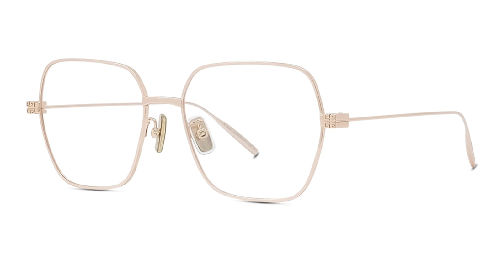 Shop Givenchy Gv50025u - Shiny Rose Gold Rx Glasses
