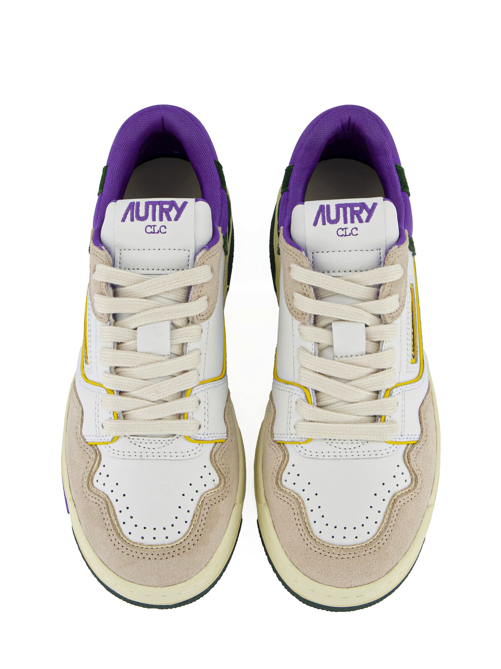 Shop Autry Clc Sneakers In White