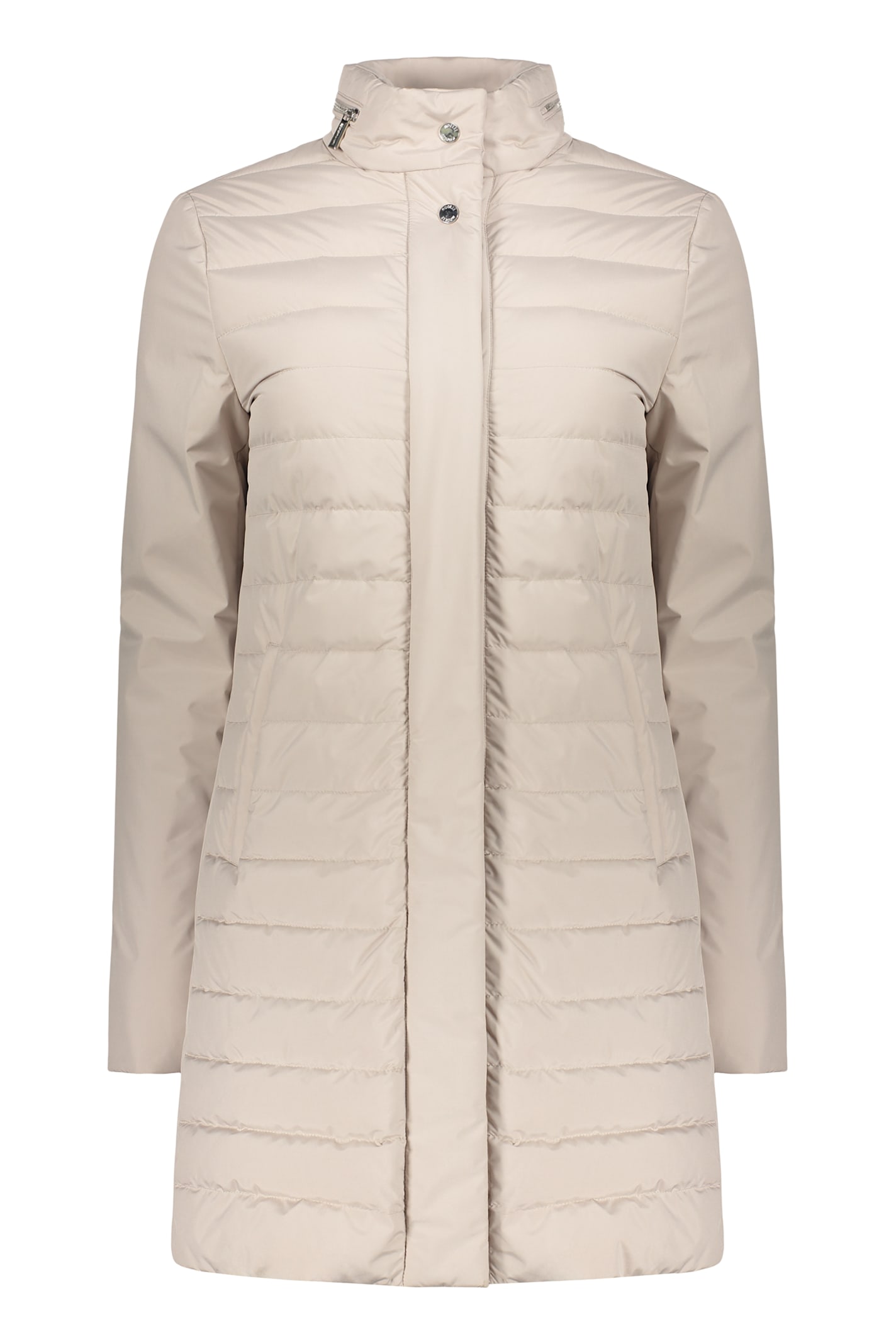 Snap Button Fastening Down Jacket