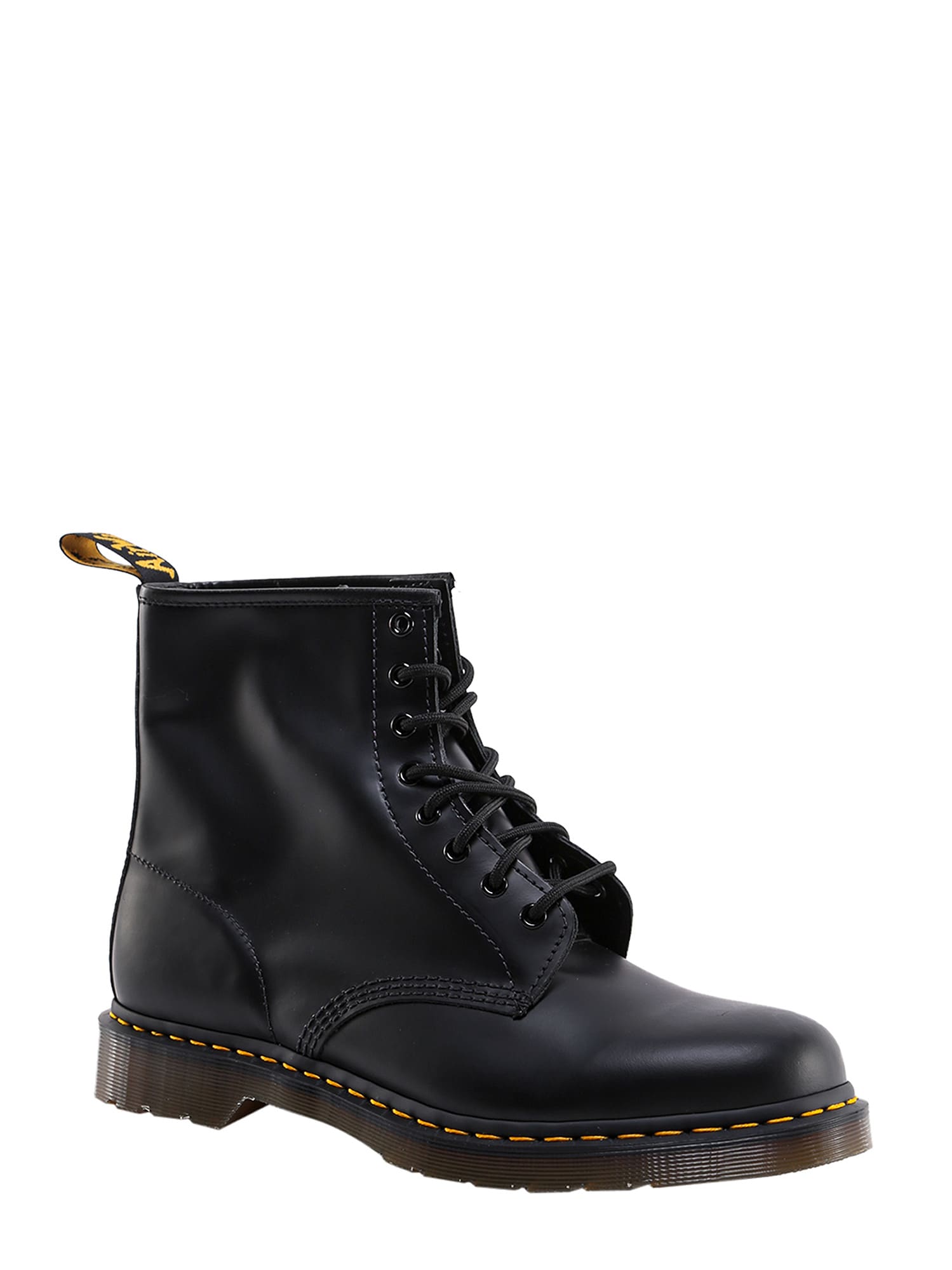 Shop Dr. Martens' 1460 Boots In Black Smooth