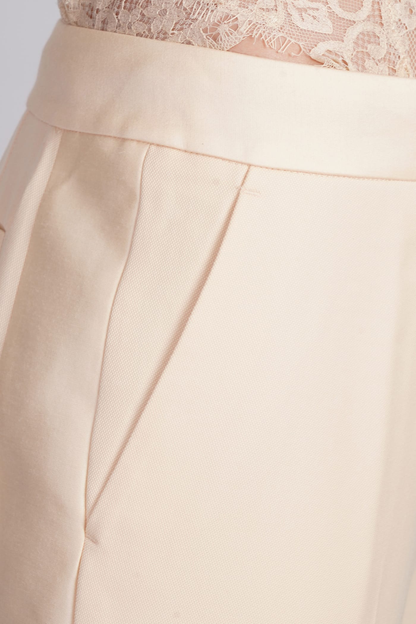 Zimmermann Pants In Beige Wool In Beige