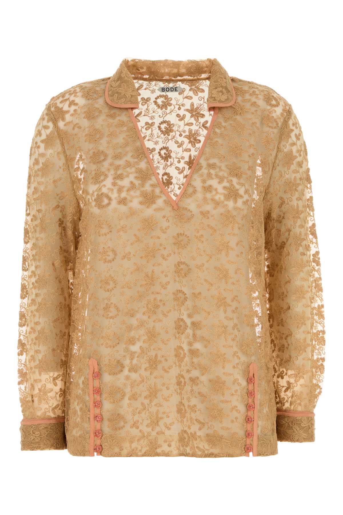 Beige Lace Attic Blouse