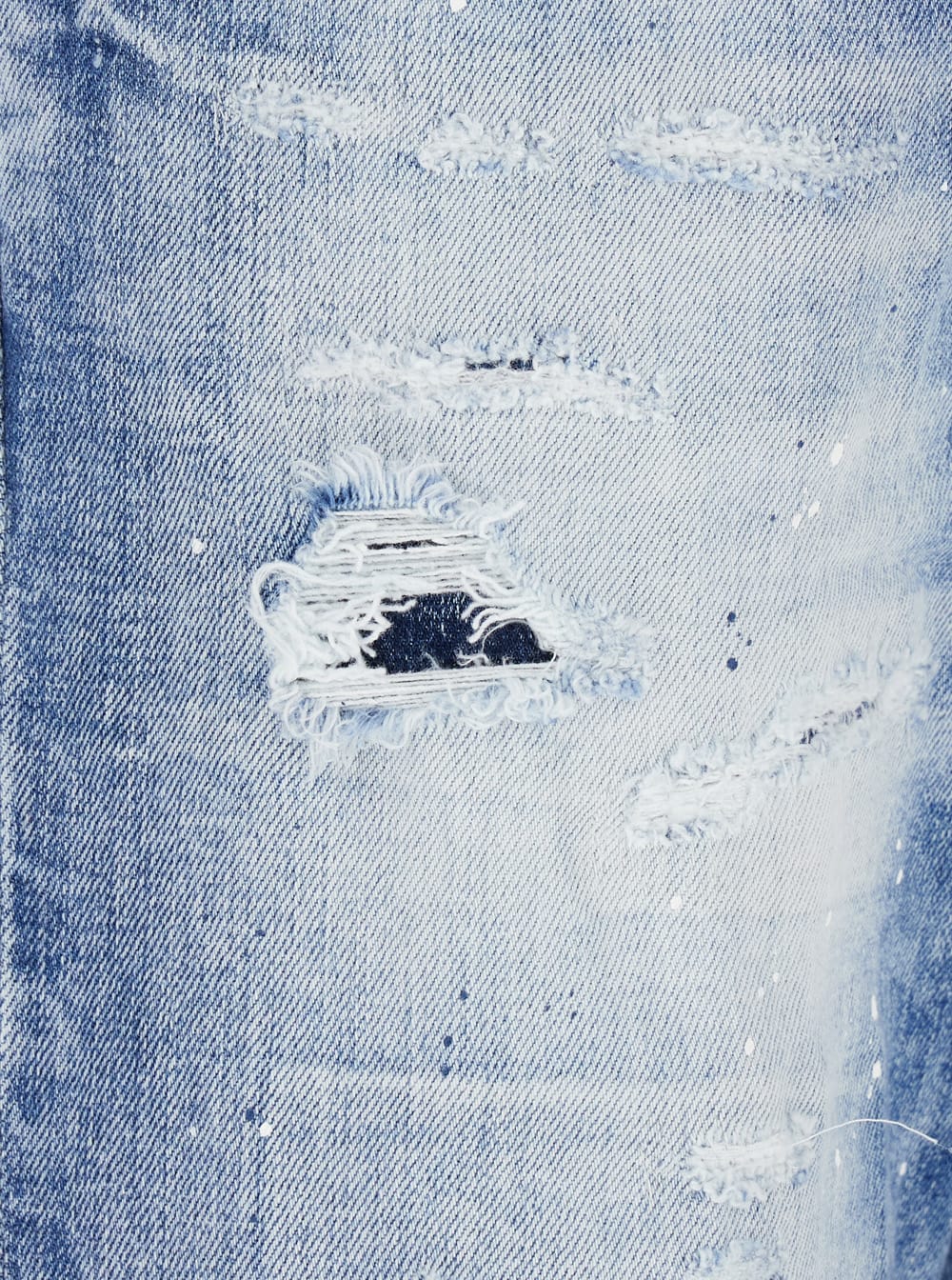 Dsquared2 Cool Guy Blue Five Pocket Jeans With Faded Effect In Denim Man In Blu