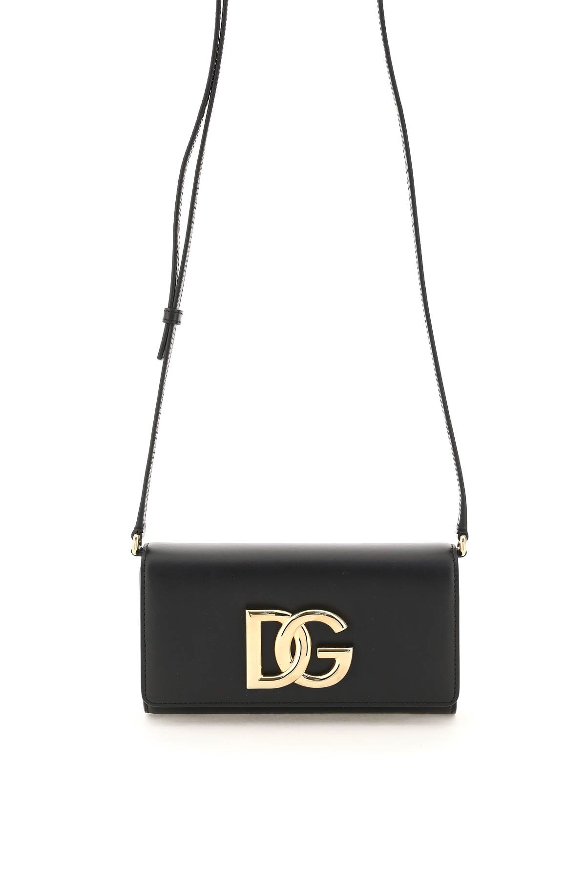 Dolce & Gabbana Leather Clutch With Logo