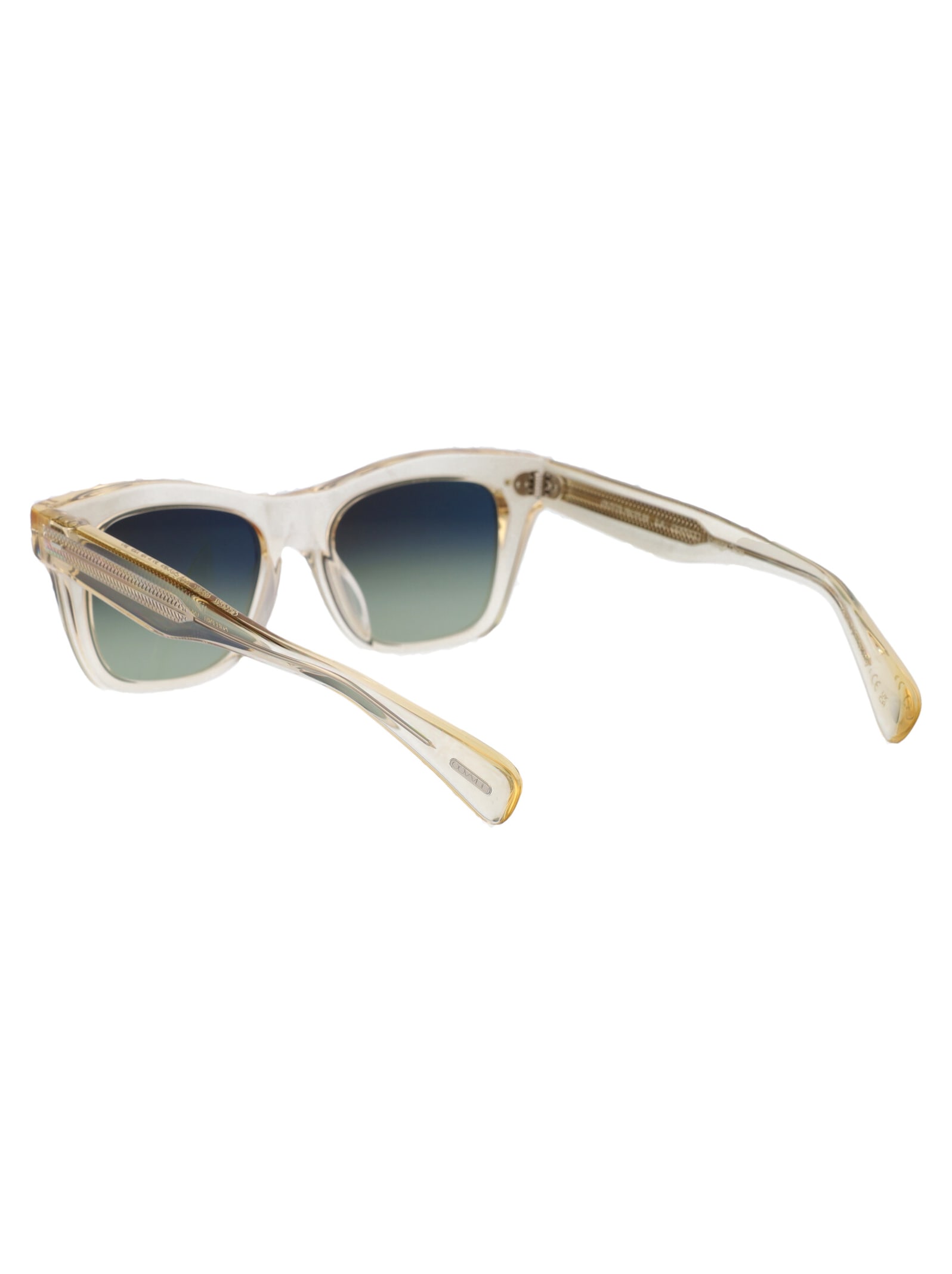 Oliver Peoples Ms. Oliver Gradient Acetate Square Sunglasses In Neutral