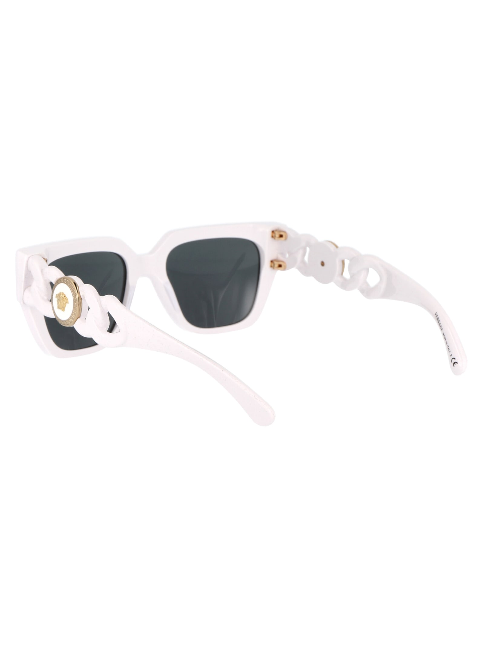 Shop Versace 0ve4409 Sunglasses In 314/87 White