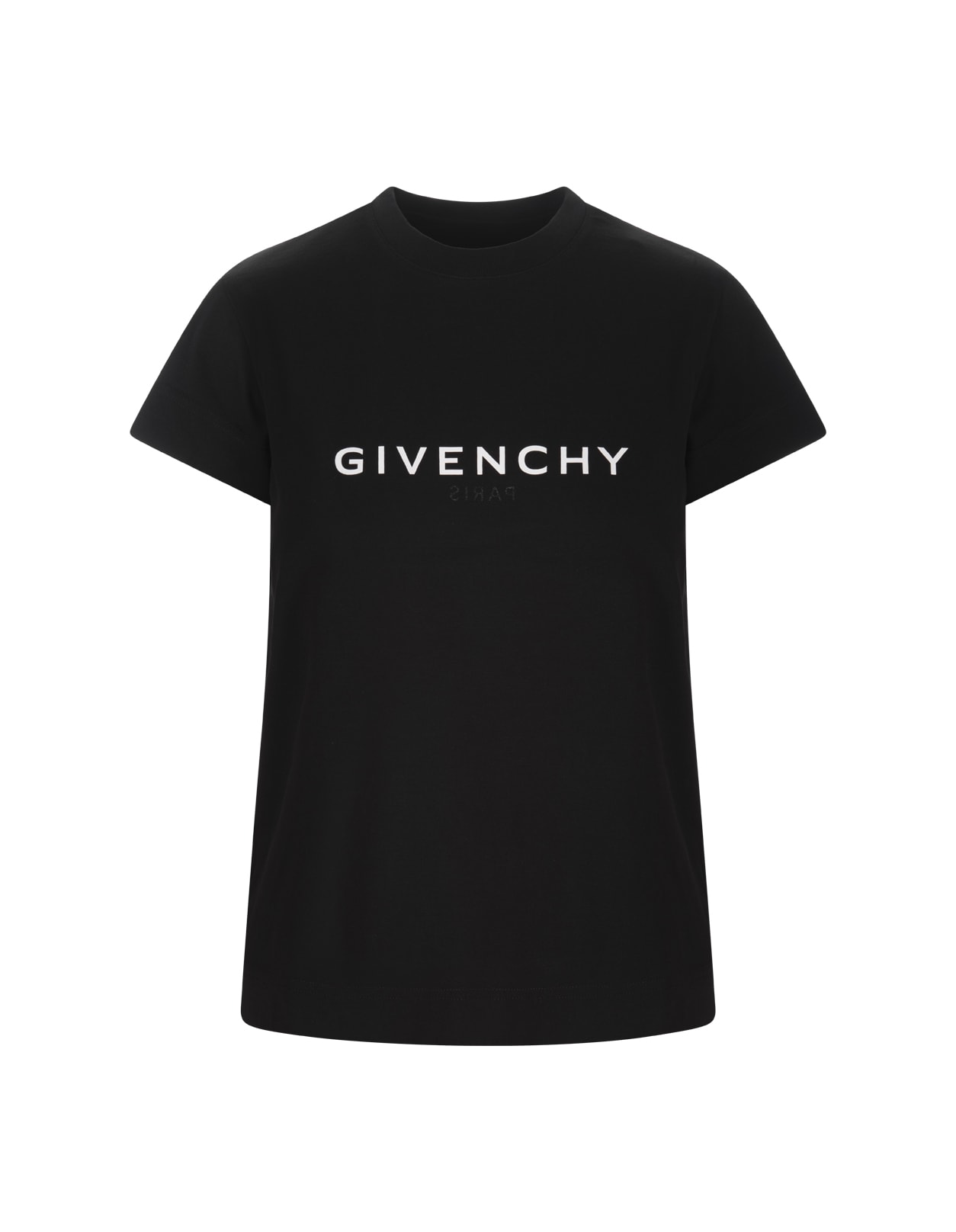 Woman Black Givenchy Reverse Slim Fit T-shirt