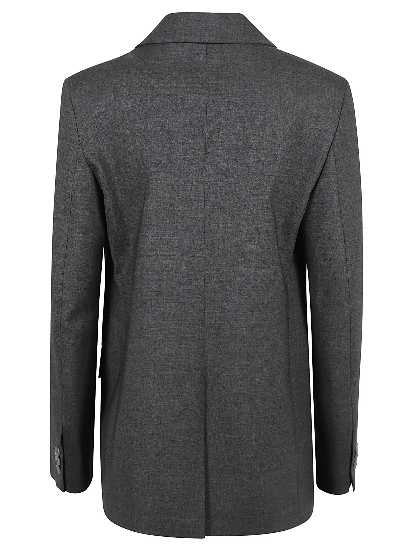 Shop P.a.r.o.s.h Lilie Blazer In Grey