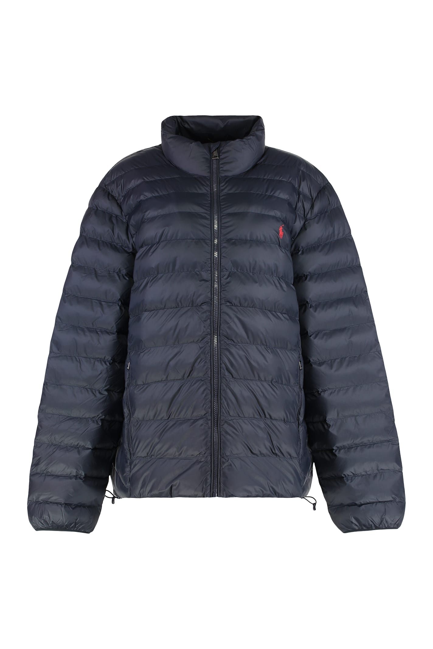 Polo Ralph Lauren Down Jacket In Technical Fabric In Blue
