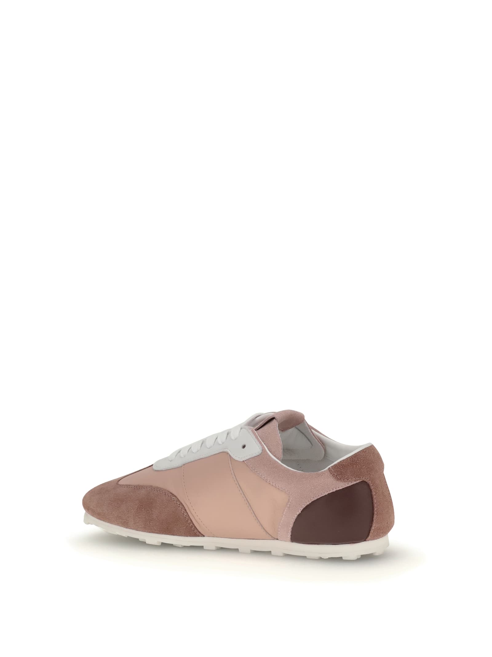 Marni Suede-panel Logo-embroidered Sneakers In Multi