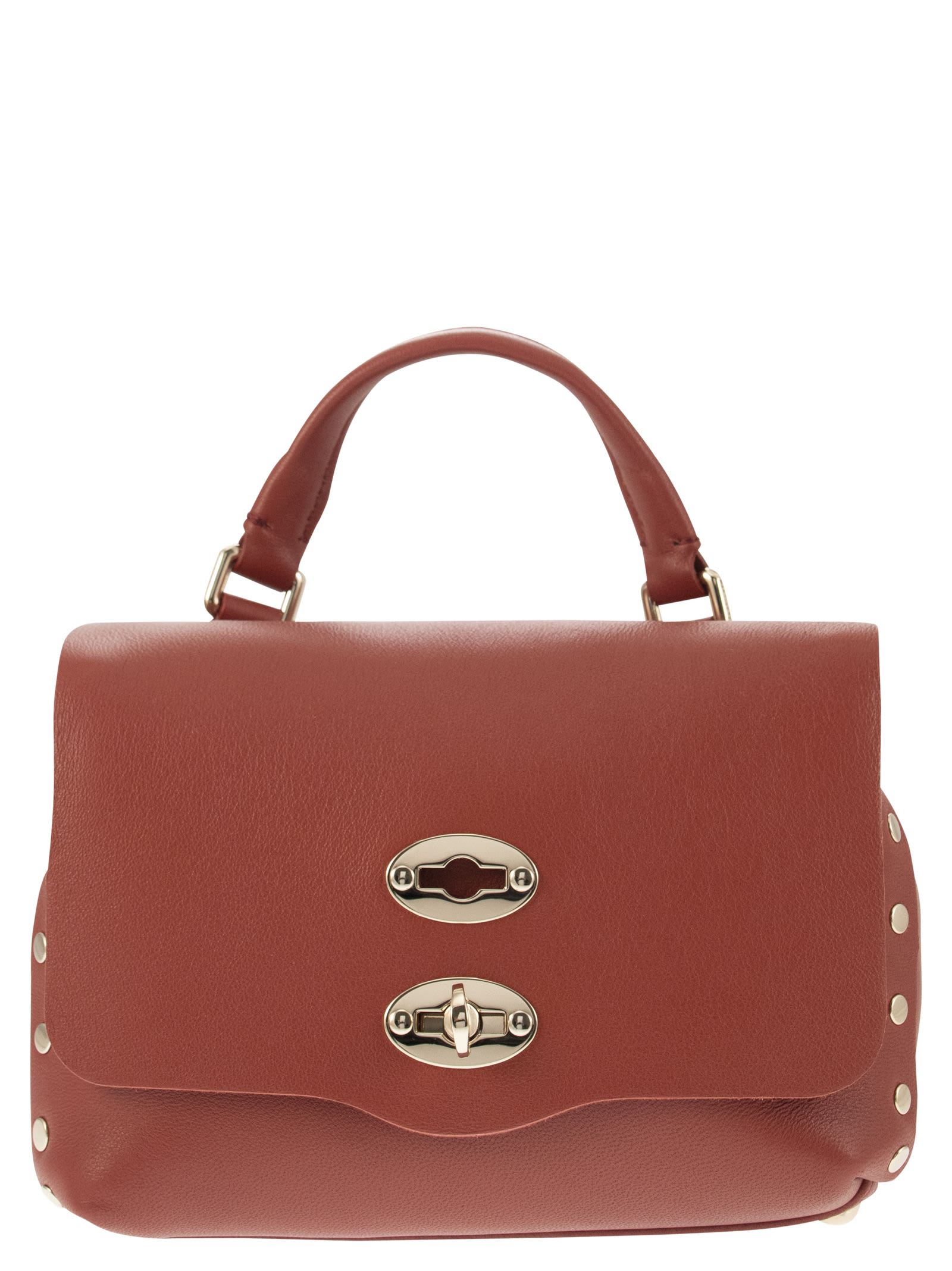 Zanellato Heritage - Baby Leather Handbag In Red