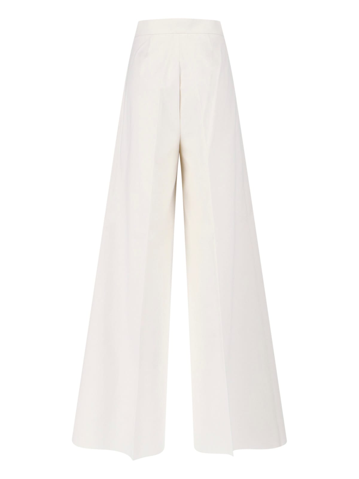 Max Mara Finish Wide Pants In White
