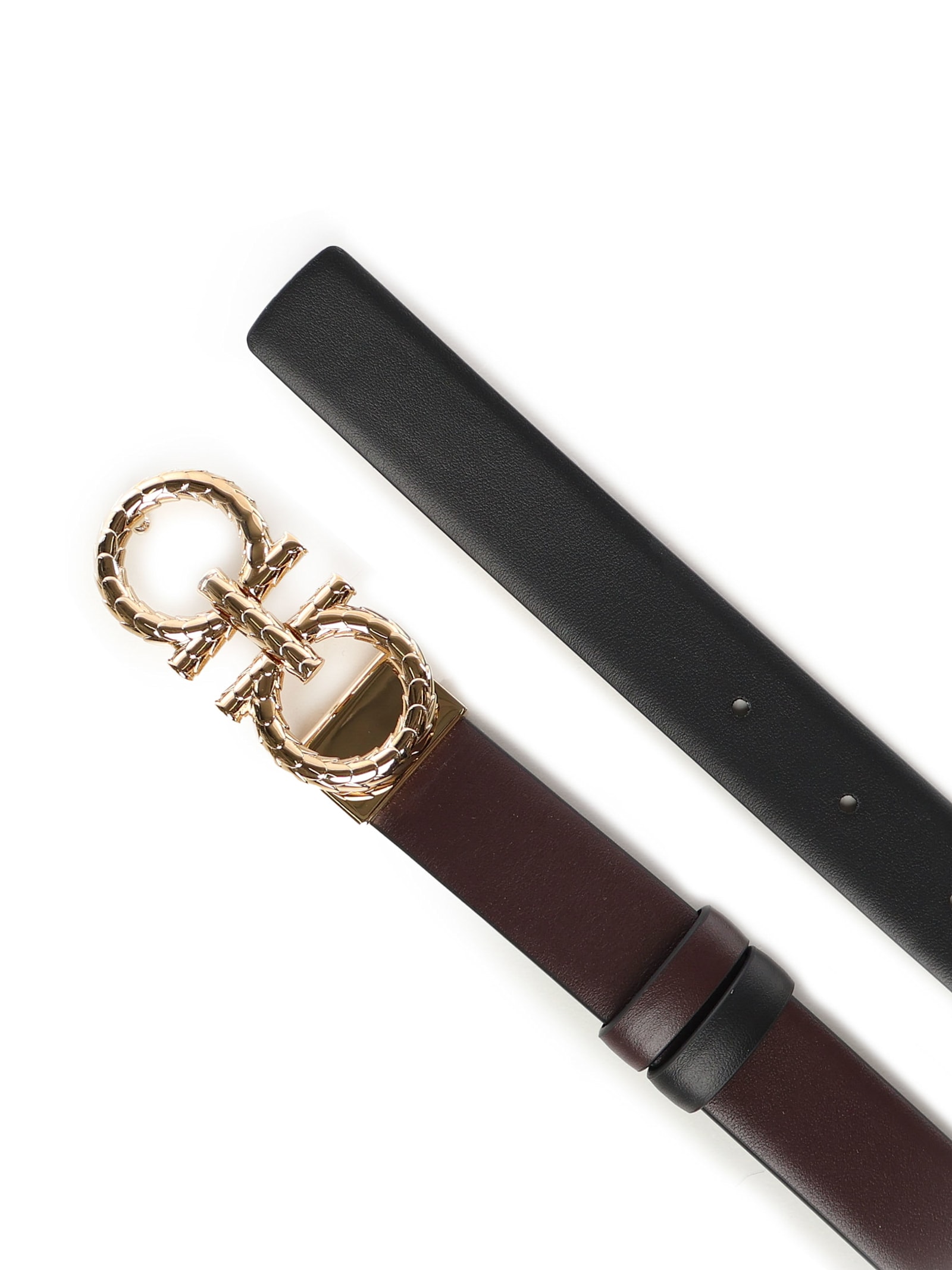 FERRAGAMO GANCINI ADJUSTABLE AND REVERSIBLE BELT
