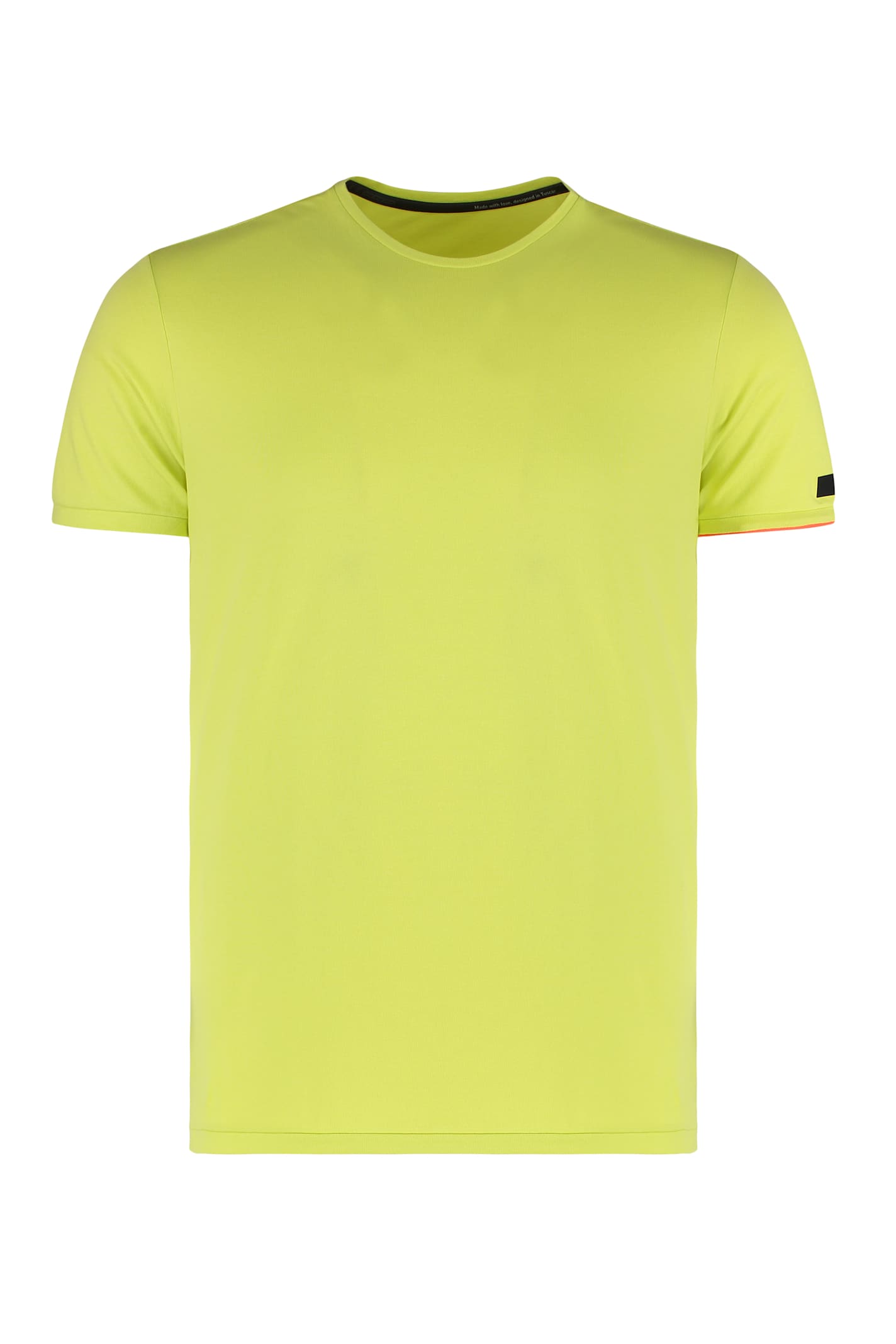 Cotton Blend Crew-neck T-shirt