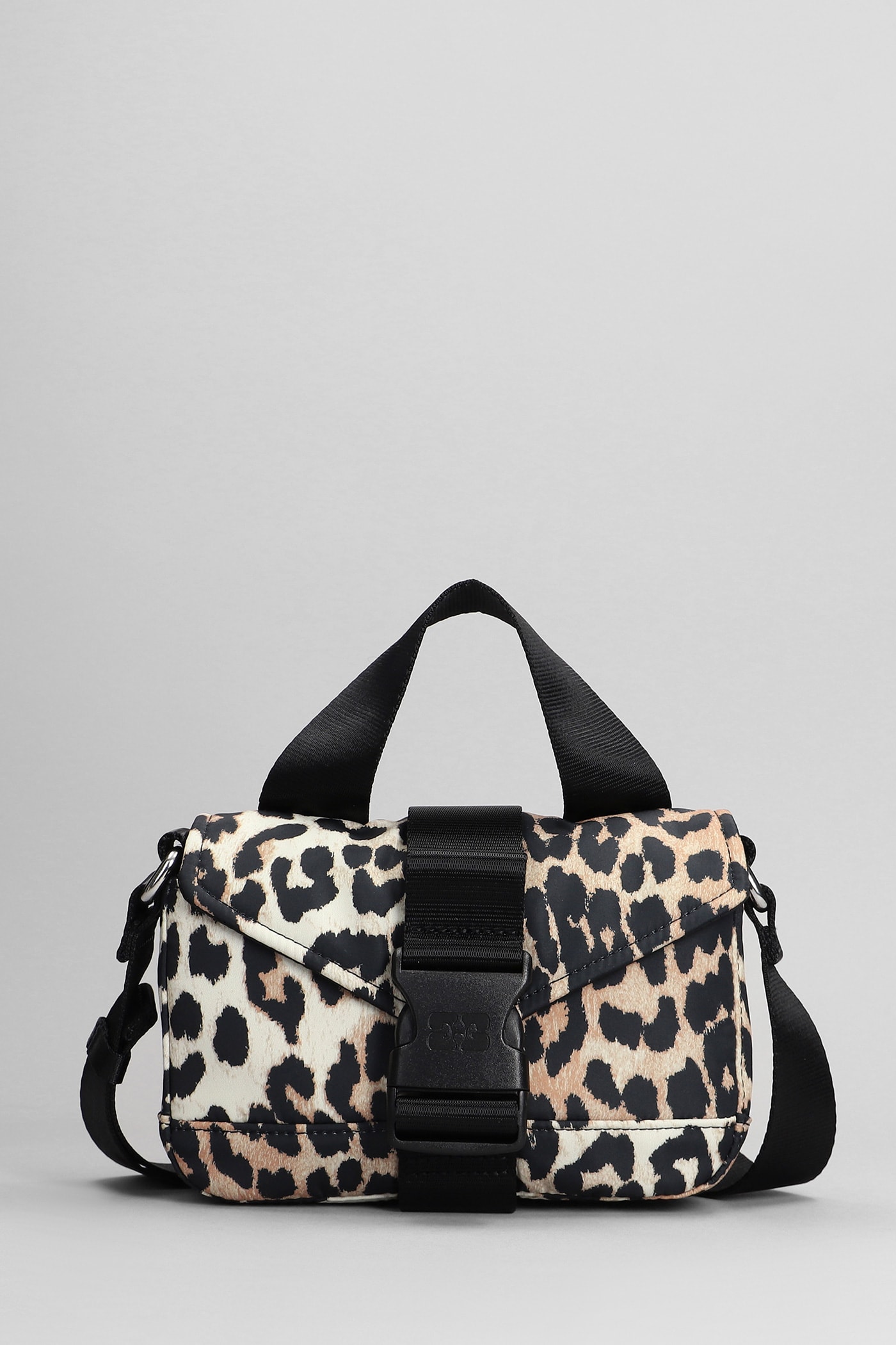 leopard Tech Mini Satchel Crossbody Bag