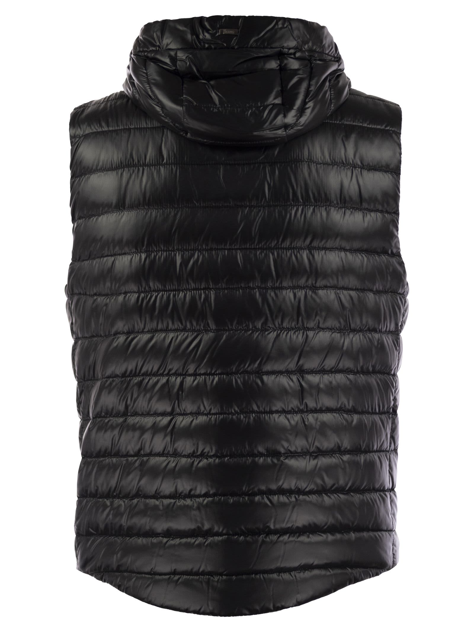 Herno Men's Sleeveless Down Jacket In Black