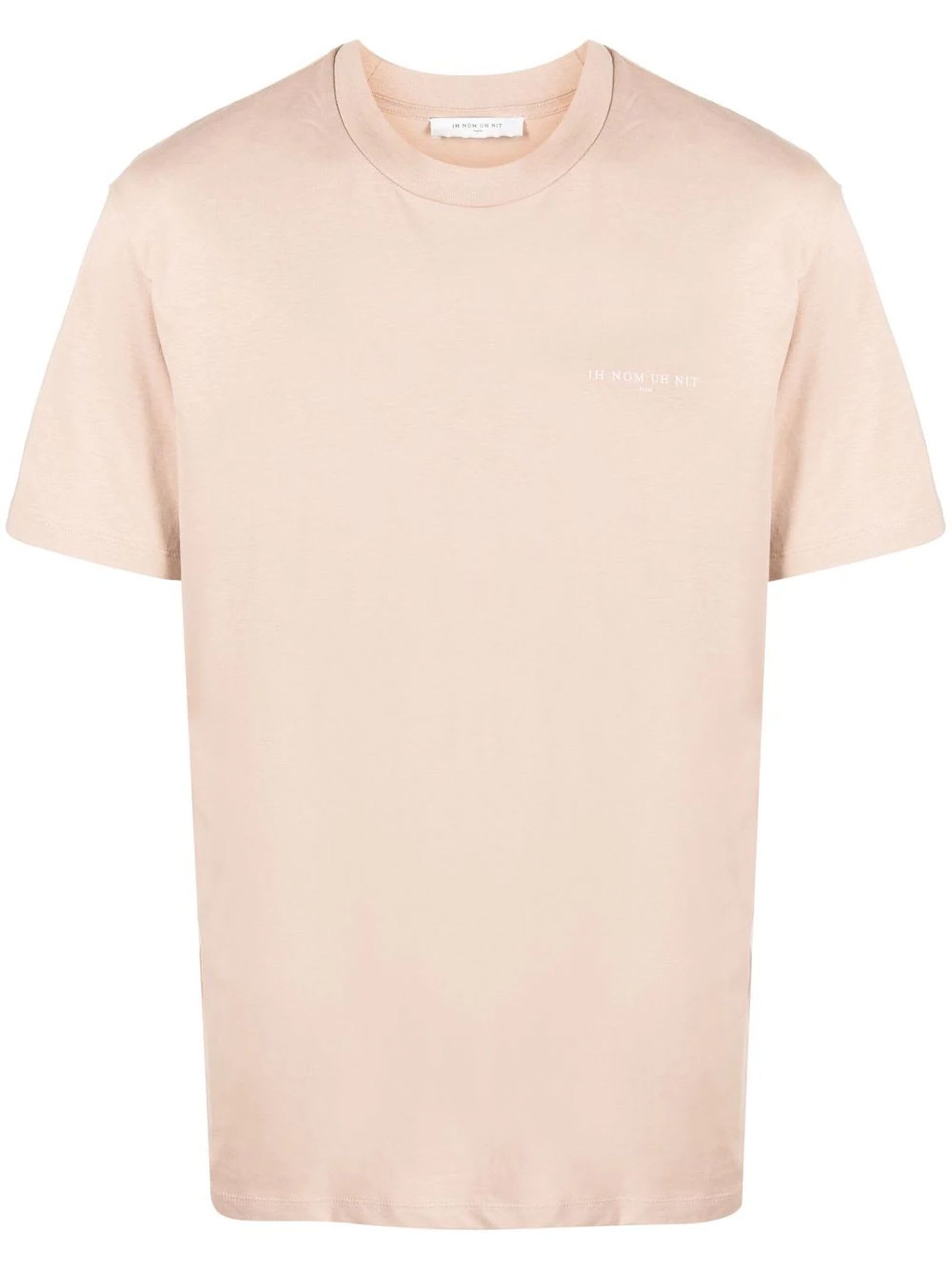 ih nom uh nit Pink Cotton T-shirt